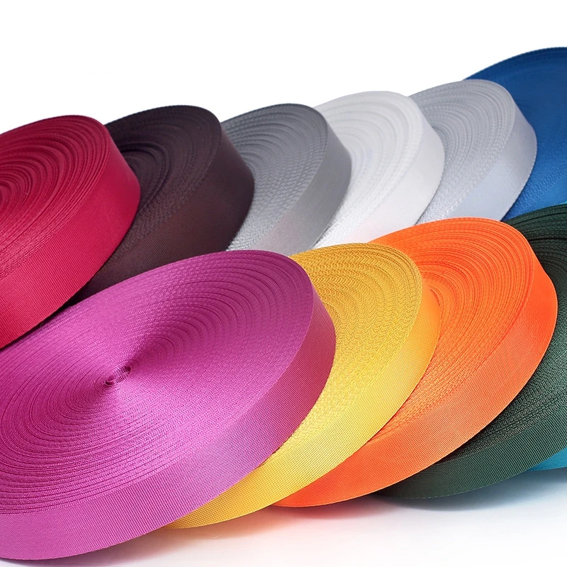 

2inch(50mm) width 50yards/lot Polyester Plain Weaves Webbing High-grade Strapping for Bags Backpack Belt
