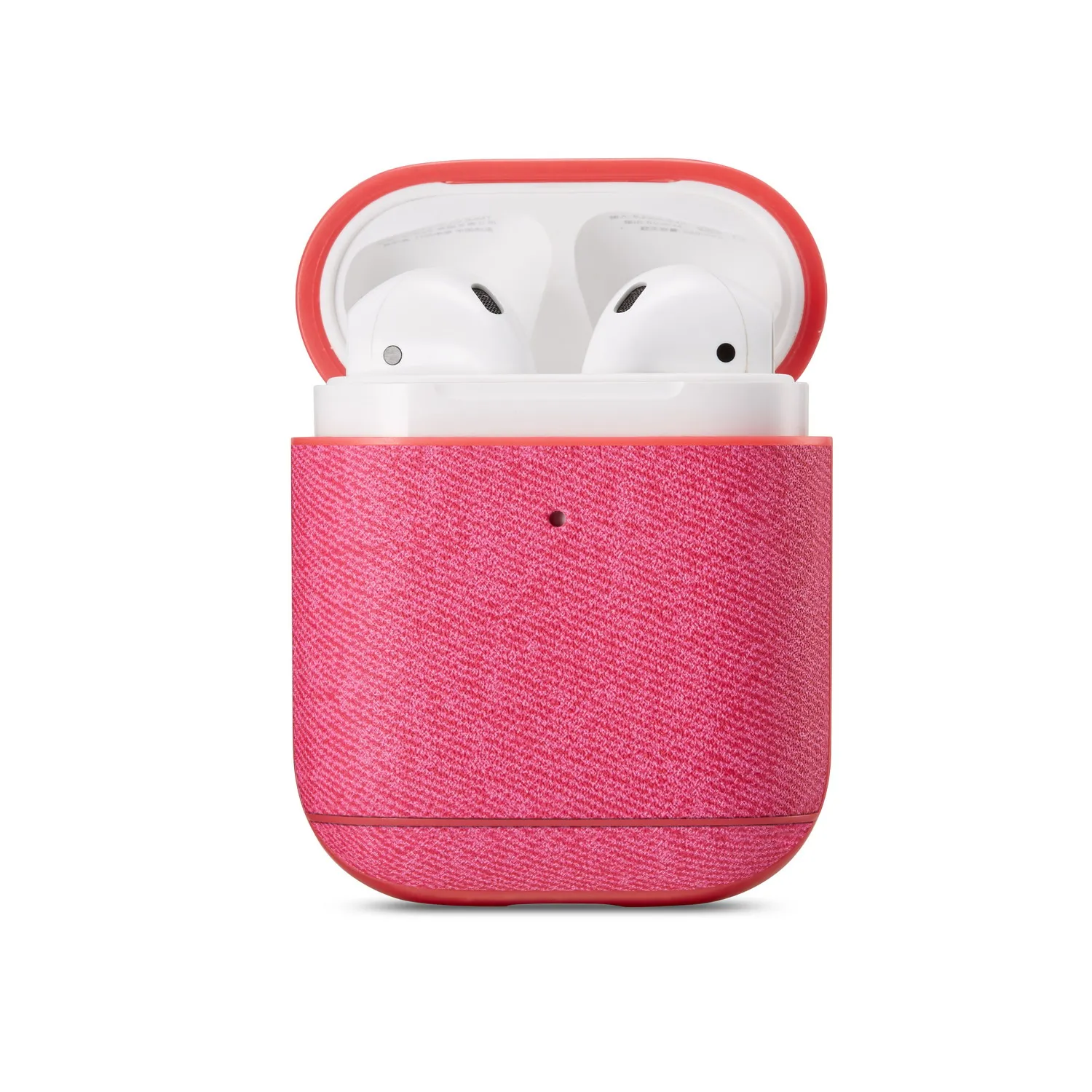 AirPods косой ткани текстуры наушники для AirPods 1 AirPods 2 поколения наушники с зарядным устройством Коробка Чехол