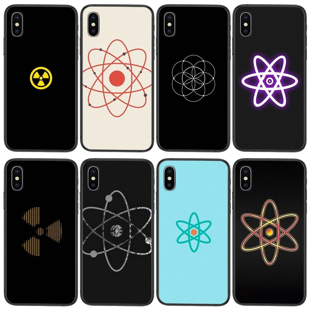 Для Huawei Nova 8 7 6 3 SE Mate 40 30 20 20X 10 Lite Plus Pro Y5 2018 Y9 2019 Atom Symbol Black Waterproof 3D Back Going Cheap |
