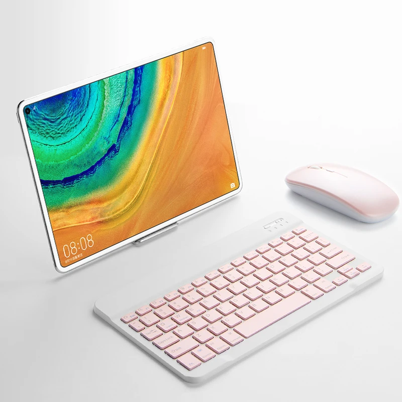 Bluetooth-клавиатура и мышь для Apple Teclado iPad Xiaomi Samsung Huawei беспроводная клавиатура