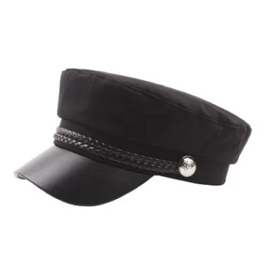 XdanqinX Snapback Кепка Для Взрослых Женщин плоская кепка армейские военные шапки элегантные модные женские спортивные кепки s осень новая Студенческая шляпа - Цвет: black