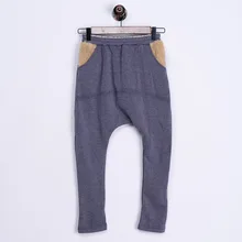 Детская одежда; шаровары для девочек; осенне-зимняя одежда; Новинка года; Стильные Детские плотные брюки; цветные хлопковые бархатные брюки