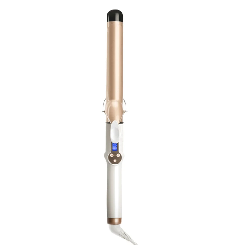 E Real Electric Professional Ceramic Hair Curler Lcd Curling Iron Roller Curls Wand Waver Fashion Styling Tools - Цвет: E