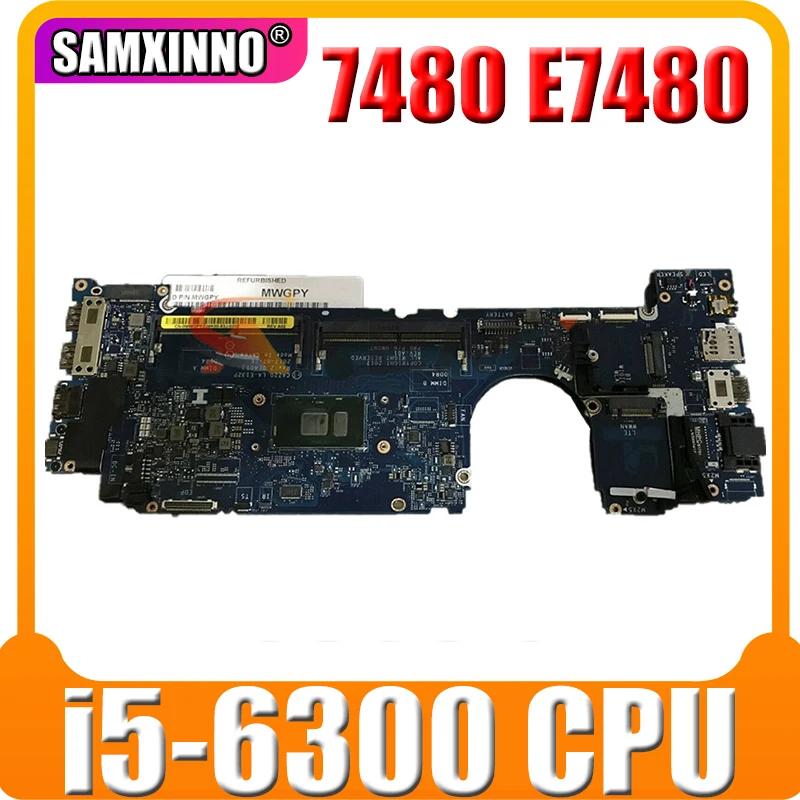 100% working for dell latitude 7480 E7480 motherboard 0MP2YX CN-0MP2YX i5-6300 CAZ20 LA-E132P tested well | Компьютеры и офис