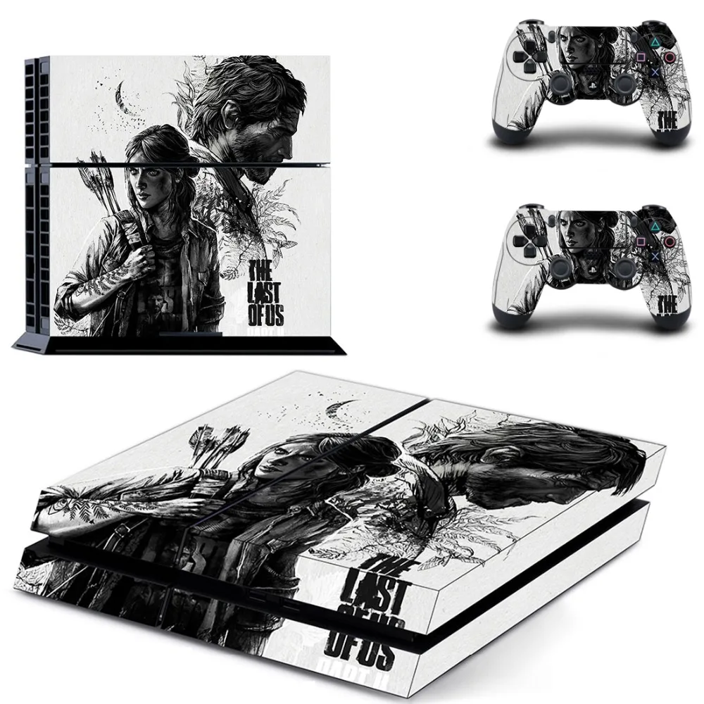 Последний из нас PS4 игровая консоль и контроллеры Кожа Наклейка полное покрытие лицевые панели наклейка для playstation 4 PS4 Кожа Наклейка Винил