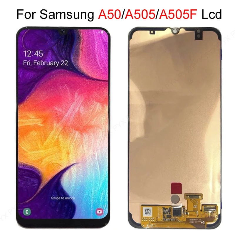 10 шт./лот дигитайзер сенсорного экрана в сборе для Samsung galaxy A50 2019 A505F/DS A505F A505FD A505A ЖК