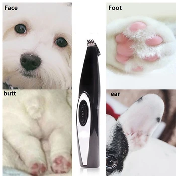 

Quiet Cat Dog Electric Hair Clipper Trimmer, Mini Hair Shaving Clipper Device, USB Charging Exquisite Hair Trimmer J2Y