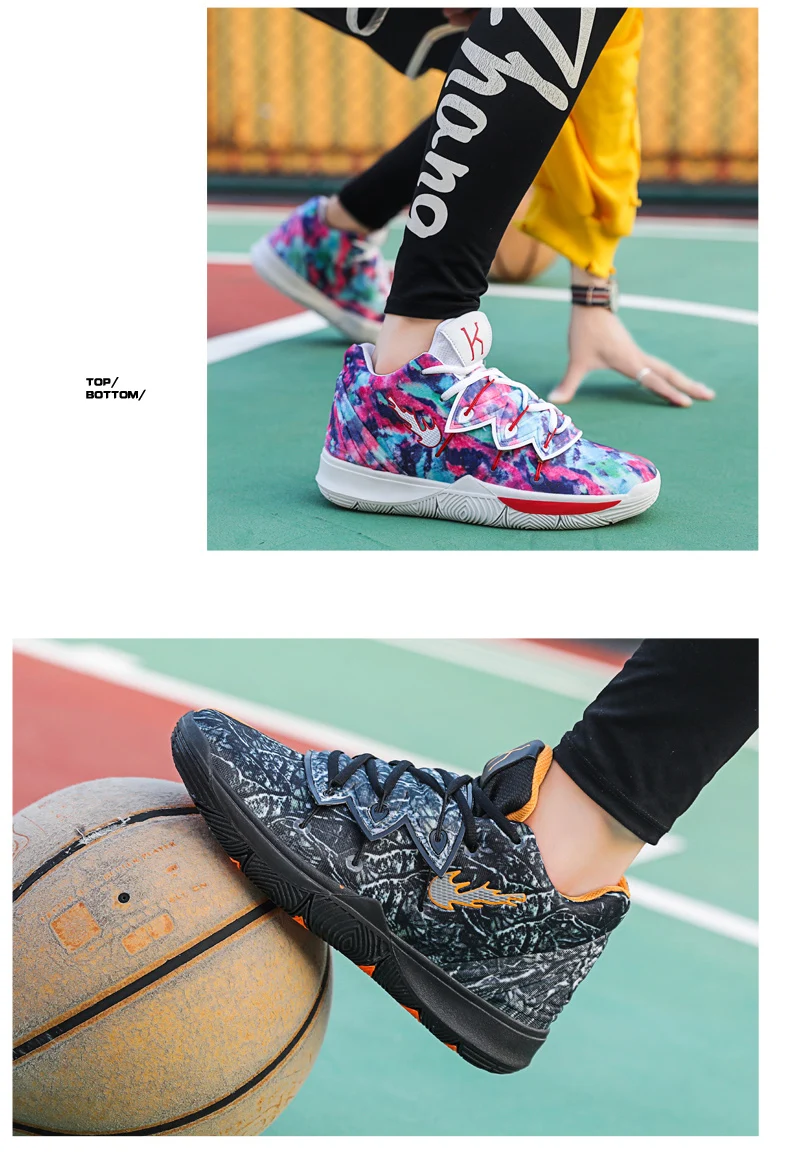 Большие размеры; красивые баскетбольные кроссовки kyrie 5; баскетбольные кроссовки Taco; разноцветные кроссовки Flyrap; мужские кроссовки «Назад в будущее»; zapatos de hombre