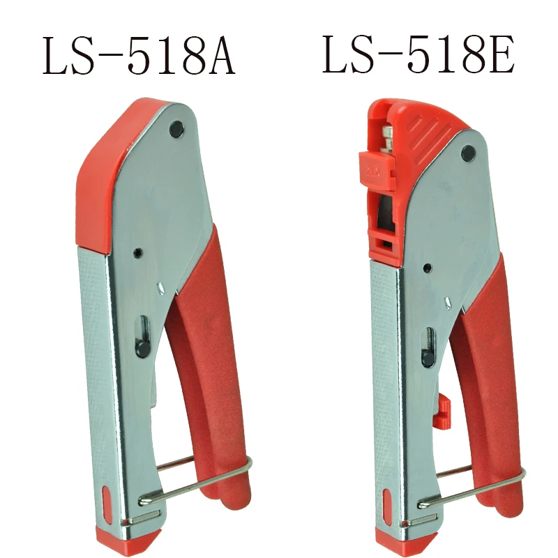Коаксиальный Кабельный соединитель обжимной инструмент LS H518A H518E для F коннектора
