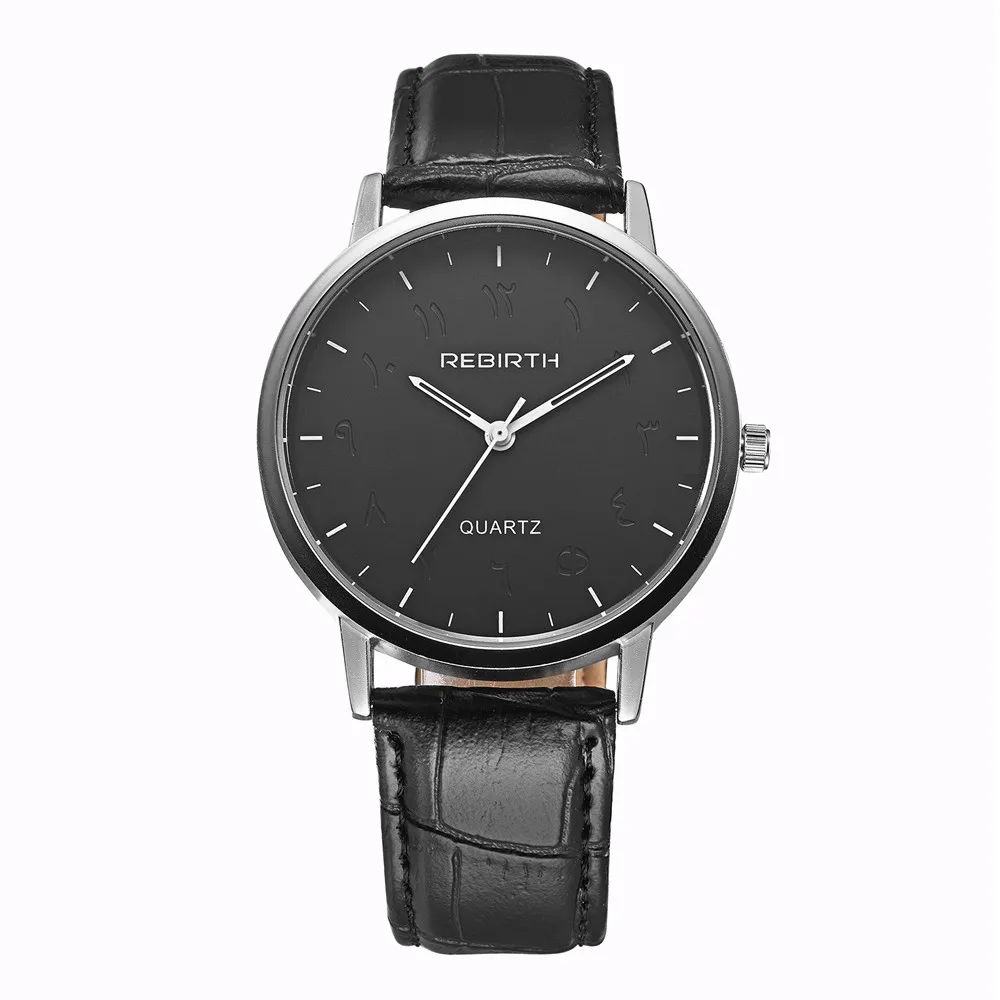 

Casual Retro Design Leather Band Analog Quartz Wrist Watch Mens Watches Top Brand Business Clock Gift Mens Wrist Watches 2019