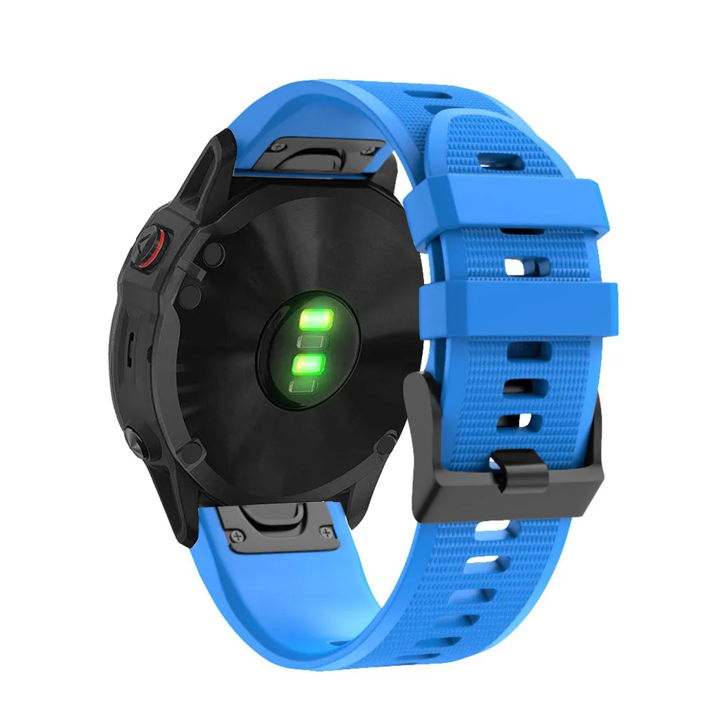 Быстроразъемный силиконовый сменный ремешок для часов Garmin Fenix 6/Fenix 6Pro Watch Quick Release силиконовый браслет Easyfit