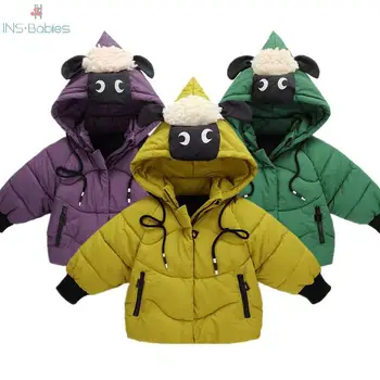 

Baby Boy Clothes winter Children 'Jackets for girls fashion Thickened Down Cotton coats kids clothes cartoon winter girls jacket