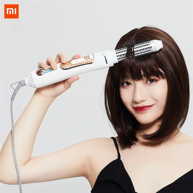 

Wellskins 4 in 1 Negative Ion Hot Air Comb Kit Hot Hair Brush Dryer Hair Style Hair Dryer Dry Straighten Curl