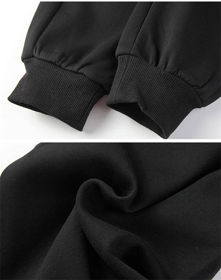 Autumn Athletic Pants Men's Korean-style Cotton Casual Pants Trend Teenager Spring And Autumn Slim Fit Capri Pants Men'S Wear