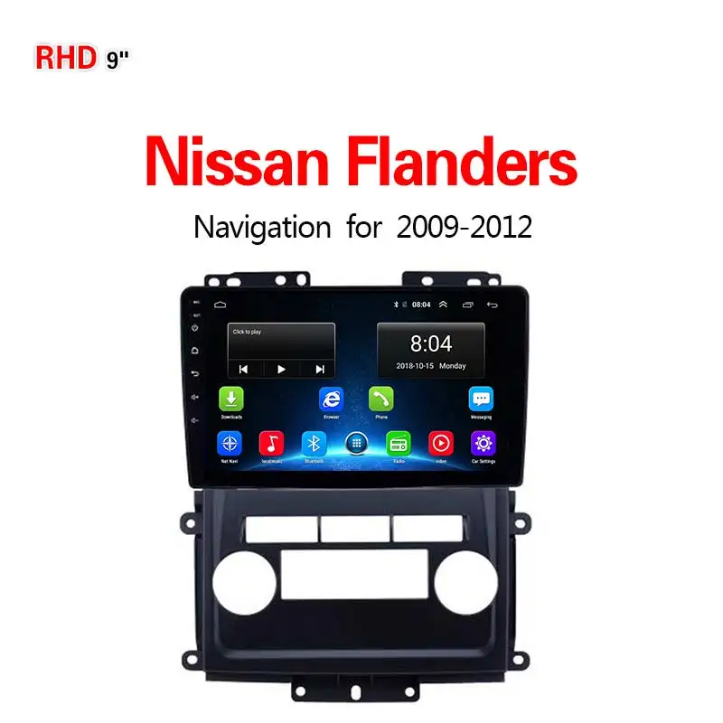 Lionet gps-навигация для автомобиля Nissan Flanders 2009-2012 9 дюймов RN1025X - Размер экрана, дюймов: 4G2G32G