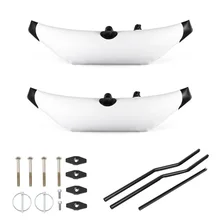 Kayak Boat PVC Inflatable Outrigger Float with Sidekick Arms Rod  Canoe/Rowing Accessories Fishing Float Stabilizer System Kit