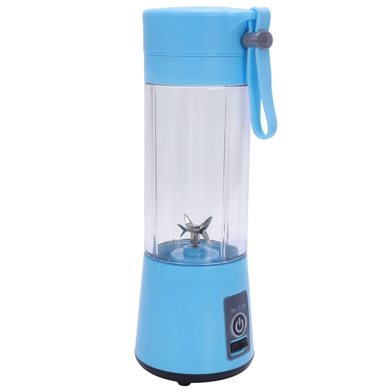 380 мл Usb Перезаряжаемый блендер миксер 6 лезвий соковыжималка Бутылка Чашка сок Цитрусовые Лимон овощи фрукты смузи соковыжималки