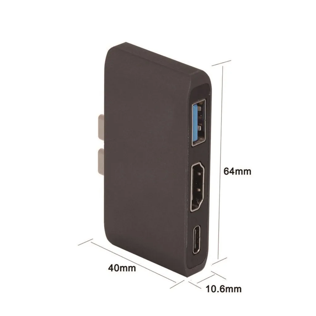 USB концентратор C к HDMI 4K HD адаптер USB-C 3 док-станция с PD USB3.0 вилка умня розетка koogeek покупка