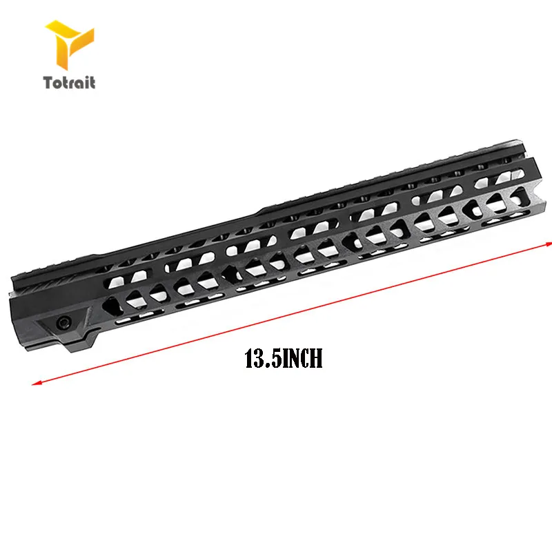 Totrait Тактический 7/10/12/13,5 дюймов поплавок Keymod Handguard Пикатинни страйкбол 15 M4 Handguard карабин квадратный Mout huntig