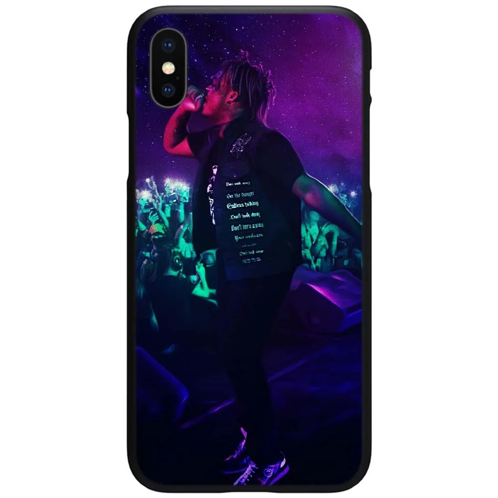 Q16 Juice WRLD TPU чехол для телефона Apple iPhone 6 6S 7 8 Plus 5 5S SE X XS MAX XR силиконовый мягкий чехол - Цвет: 7