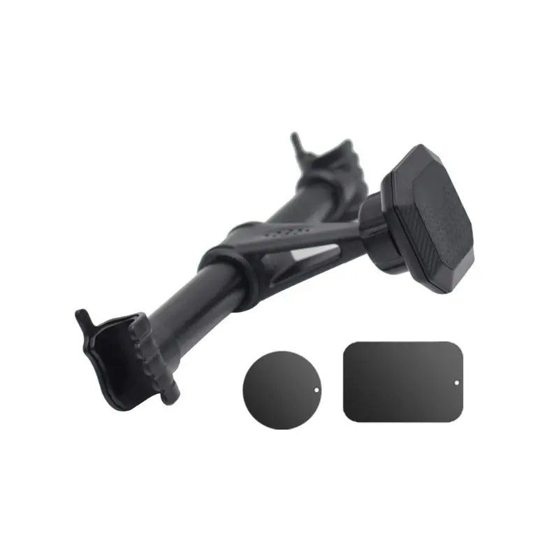 

Universal Alloy Car Back Seat 3-7 inch Smart Phone Holder Car Headrest Magnetic Bracket Mobile Phone Mount Stand
