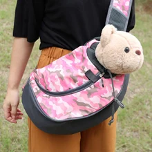 Сумка на плечо из ткани Оксфорд для домашних животных, сумка для путешествий, сумка-переноска для маленьких собак, рюкзак, дышащая сумка на плечо на молнии, сумка для переноски щенков, кошек