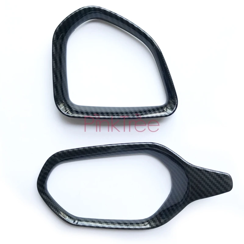 For Jeep Renegade 2016 2017 2018 Interior Side Air Vent Cover Trim Carbon Fiber Color SUV Styling Accessories | Автомобили и