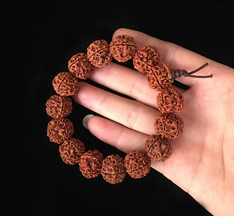 Автомобильный подвесной орнамент Rudraksha автомобильный редуктор бисер 18 Sub Высший сорт креативный счастливый безопасный путешествие браслеты оптом