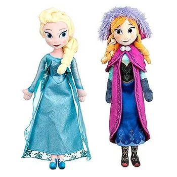 

40cm/50cm Disney Frozen 2 Princess Doll Elsa Anna Stuffed Plush Toys Birthday Christmas Gifts for Girl Children kids