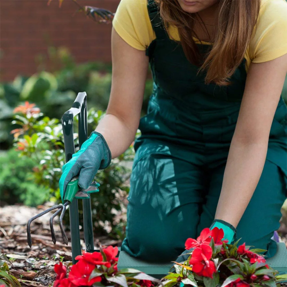 Садовый разминающий станок с ручками Складной садовый стул из нержавеющей стали