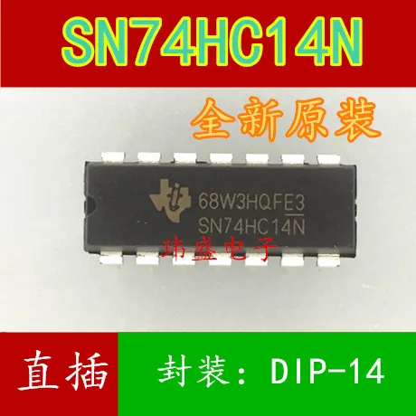 10 шт./лот SN74HC14N DIP-14 74HC14 высокое качество