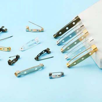 

10 pcs/lot 15 20 25 30 35 mm Iron Brooch Iron Brooch With Blank Base For DIY jewelry Accessories