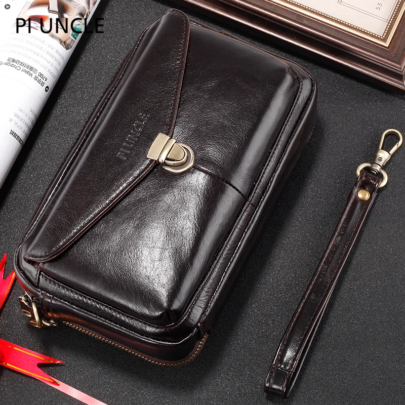 My Uncle Is Single Womens Genuine Leather Wallet Zip Around Wallet Clutch Wallet Coin Purse 