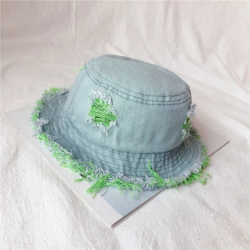 2020 Fashion Baby Hat Summer Spring Baby Cap Denim Blue Kids Hat for Girls Boys 1PC