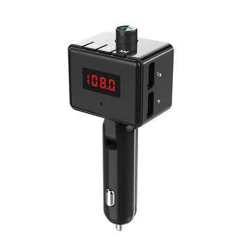

Hot Sale Wireless Car Bluetooth Aux Interface MP3 Player Rotatable USB Port Charger BS6 Brand New And High Quality