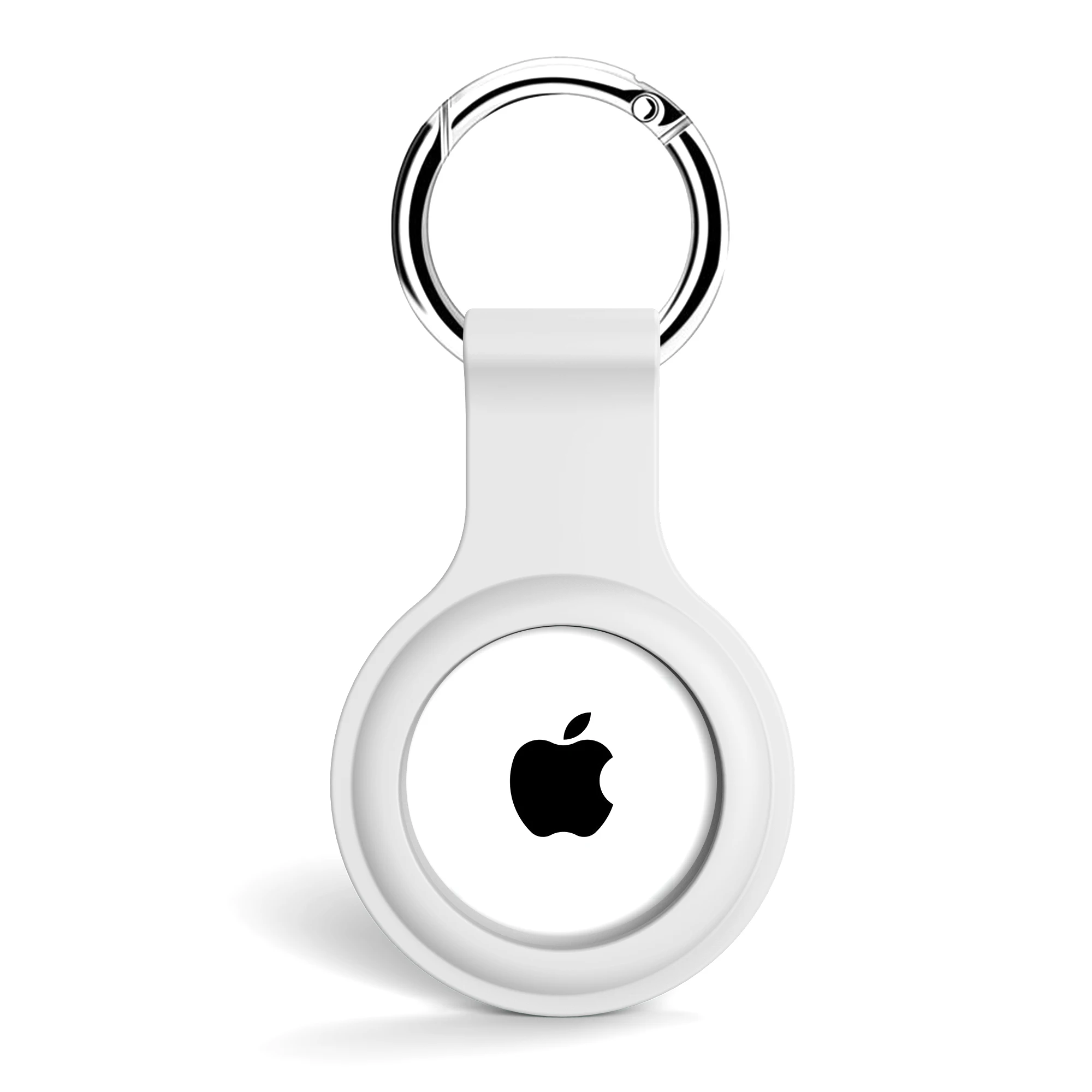 For Apple Airtags tracking device protective Case (Not including Airtags) Liquid Silicone portable keychain Cover | Электроника
