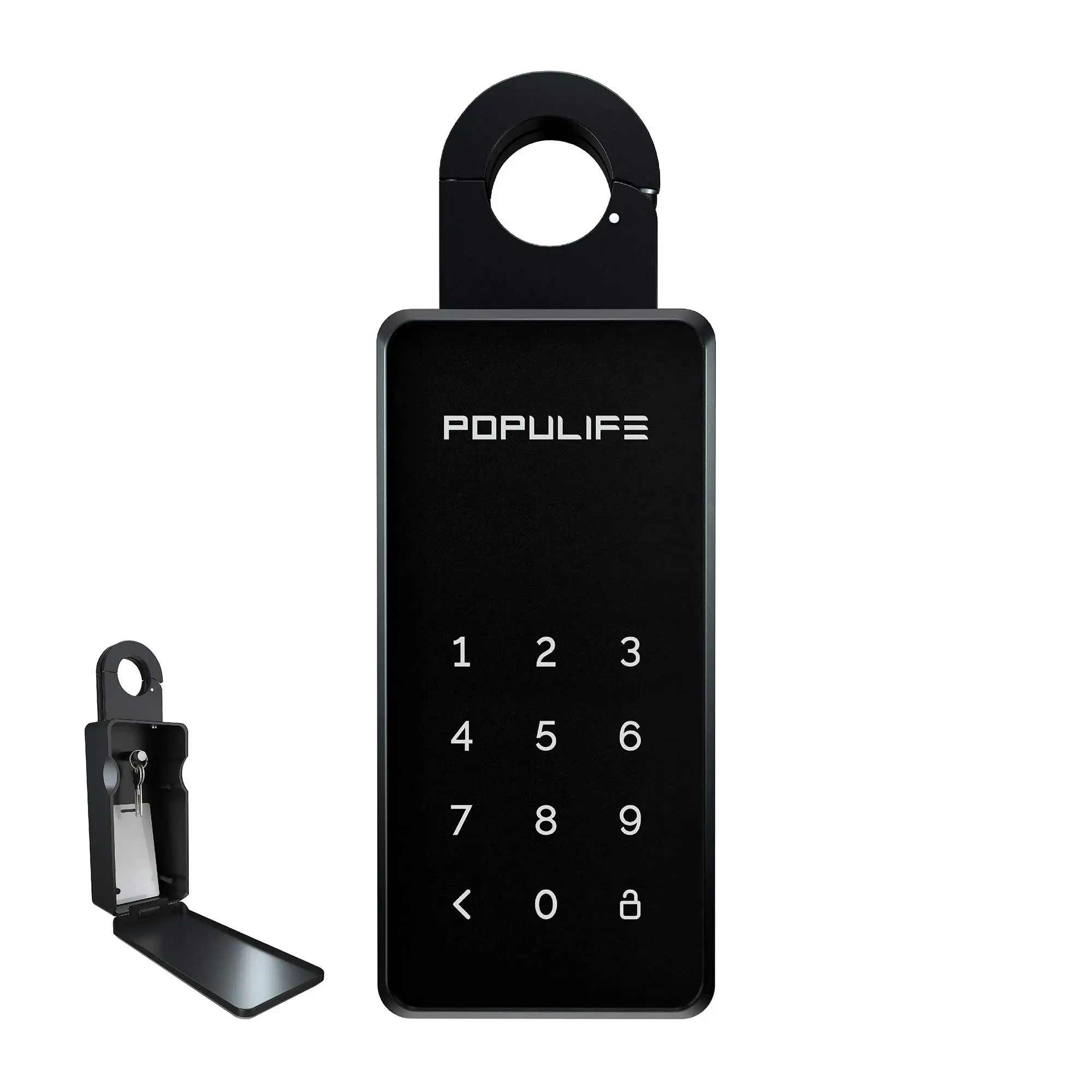 

Populife Keybox IP65 Bluetooth Smart Key Lock Box Replaceable Password for Home Hotel School Office