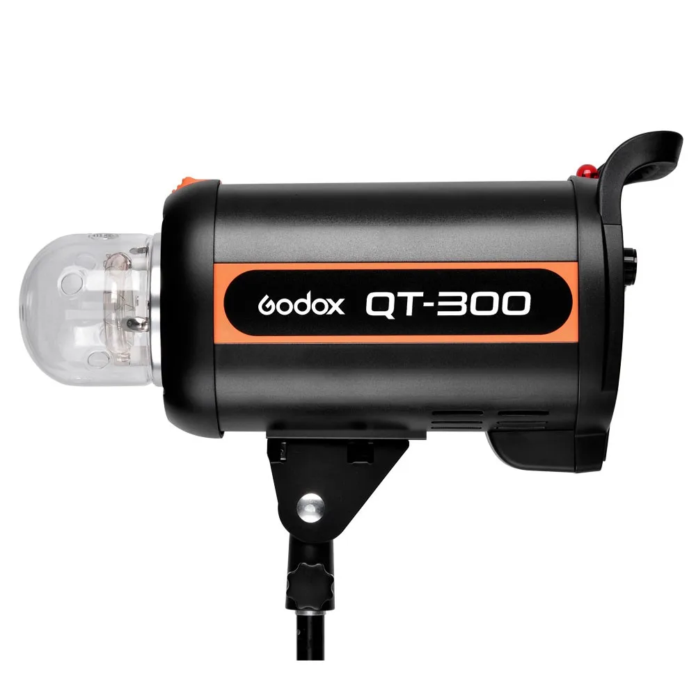 Godox QT-300 AC200-240V 50 Гц 800 Вт быстрая Длительность вспышки освещения лампы студия стробоскоп головка 1/5000s