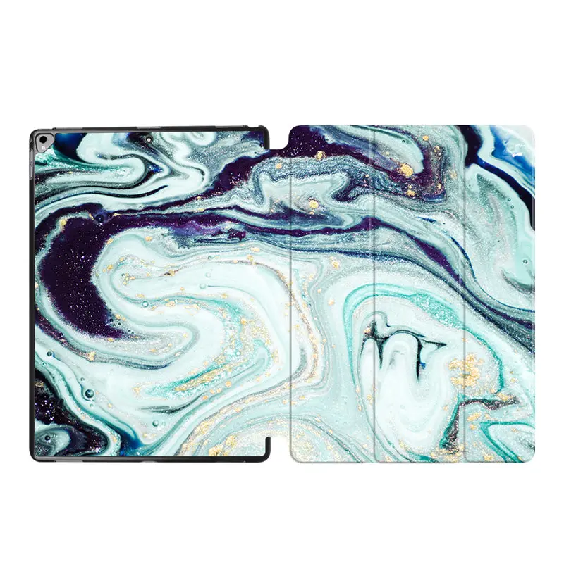 IPAD15 Чехол для планшета Sanmubaba marble для iPad Pro 12,9 '', тонкий чехол из искусственной кожи с магнитной откидной подставкой, умный чехол, чехол, Авто Режим сна/пробуждения - Цвет: IPAD15