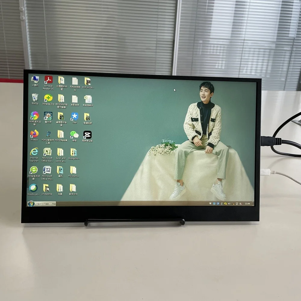 

Дисплей 15,6 "FHD портативный монитор ультратонкий IPS micro USB 2 mini HDMI-совместимый 1920*1080 Для PS ноутбука XBox X360 raspberry