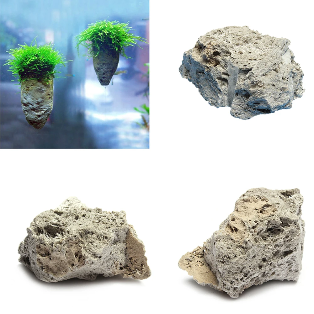 Pumice камень аквариум Аквариум Украшение Рок натуральный пемза вид
