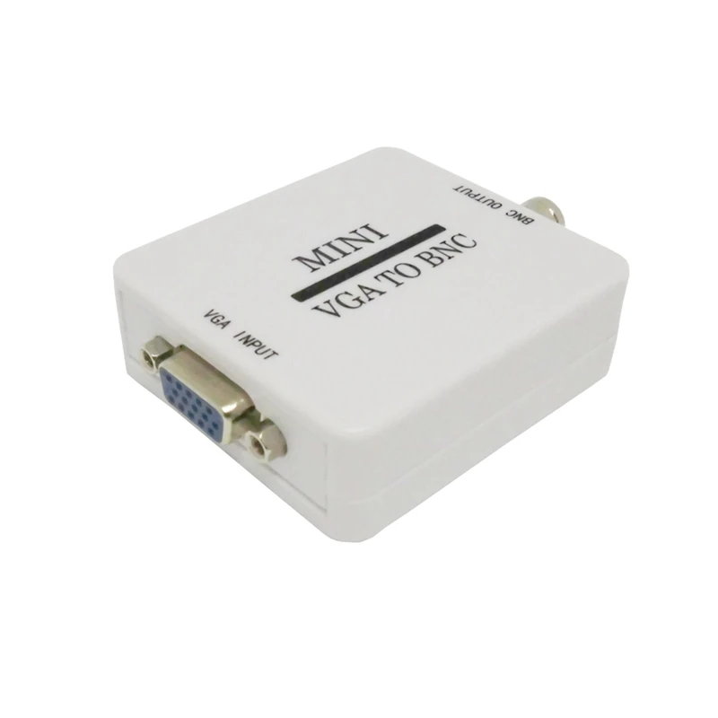 Мини HD VGA к BNC видео конвертер коробка композитный VGA к BNC адаптер разговорный цифровой коммутатор коробка для HDTV монитора
