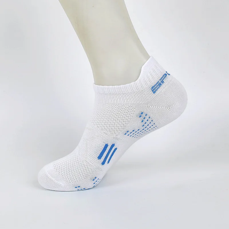 Breathable Bright Color Athletic Ankle Socks - Women's Outdoor Sports No Show Socks