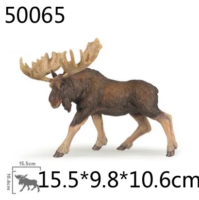 Papo wild animal пластиковая модель моделирование, игрушечный тигр, Лев, медведь Гепард, животное модель - Цвет: 50065