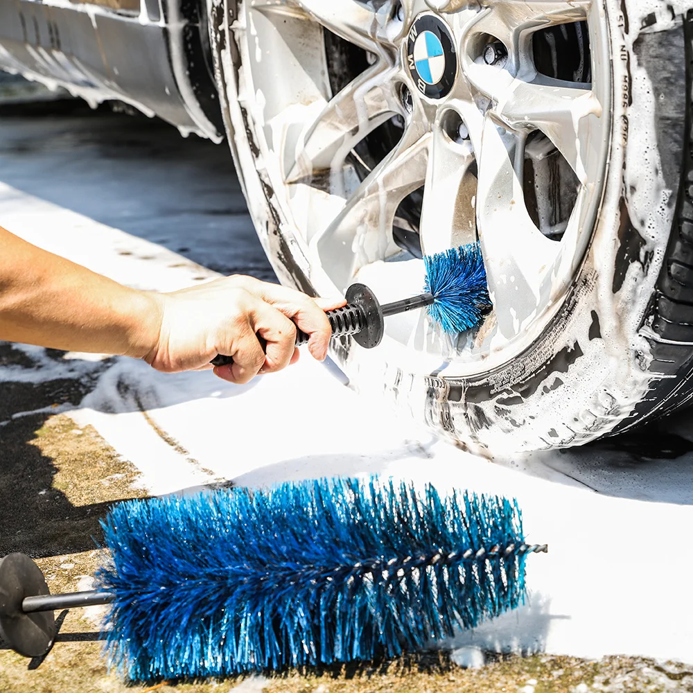 MJJC инструменты для мытья автомобиля в форме меча, щетка для чистки обода автомобиля, щетка для колеса автомобиля