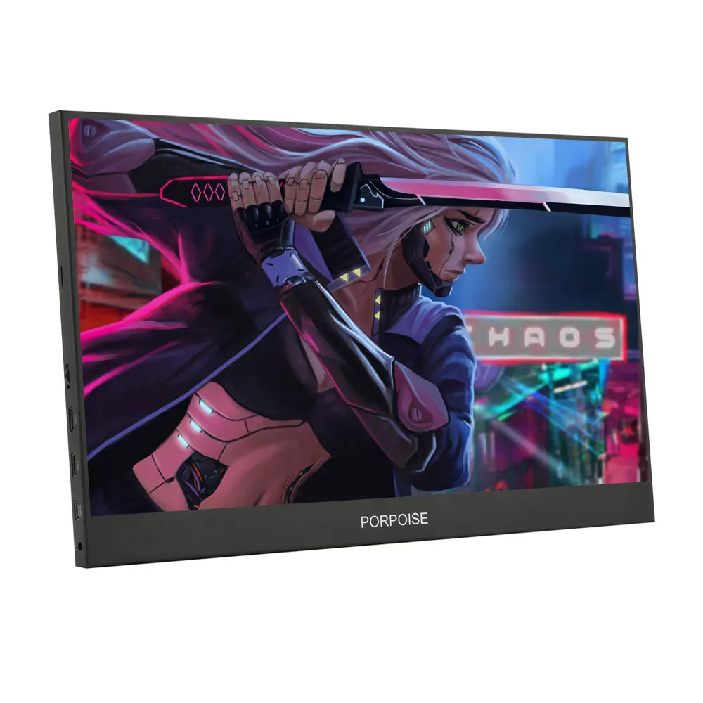 

PORPOISE 17.3” LCD Portable Monitor Hdmi gaming monitor ips 1080p HD display for PS4 Laptop Phone Xbox Switch Pc with Case