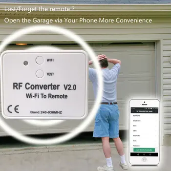 

WiFi Garage Remote Key for Beninca Doorhan Garage Door Transmitter APP Remote Control IOT make life more convenience