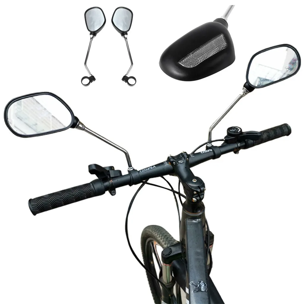 

2PCS Mountain Bike Road Bike Bicycle Rearview Mirror Rearview Mirror 2PCS Bicycle Rearview Mirror Rearview Mirror Mountain