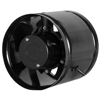 

-6 Inch High-Speed Exhaust Fan In-Line Duct Kitchen Extractor Metal Toilet Fan Industrial Fan 220V