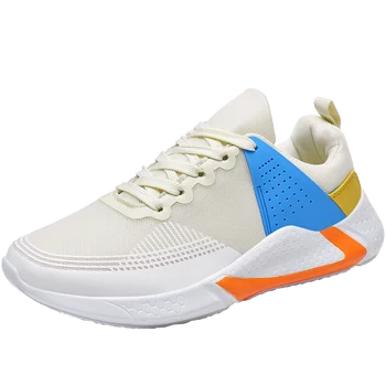 

2020 New Hot Sale Four Seasons Running Shoes Men Lace-up Athletic Trainers Zapatillas Sports Shoes Men Outdoor Walking Sneakers